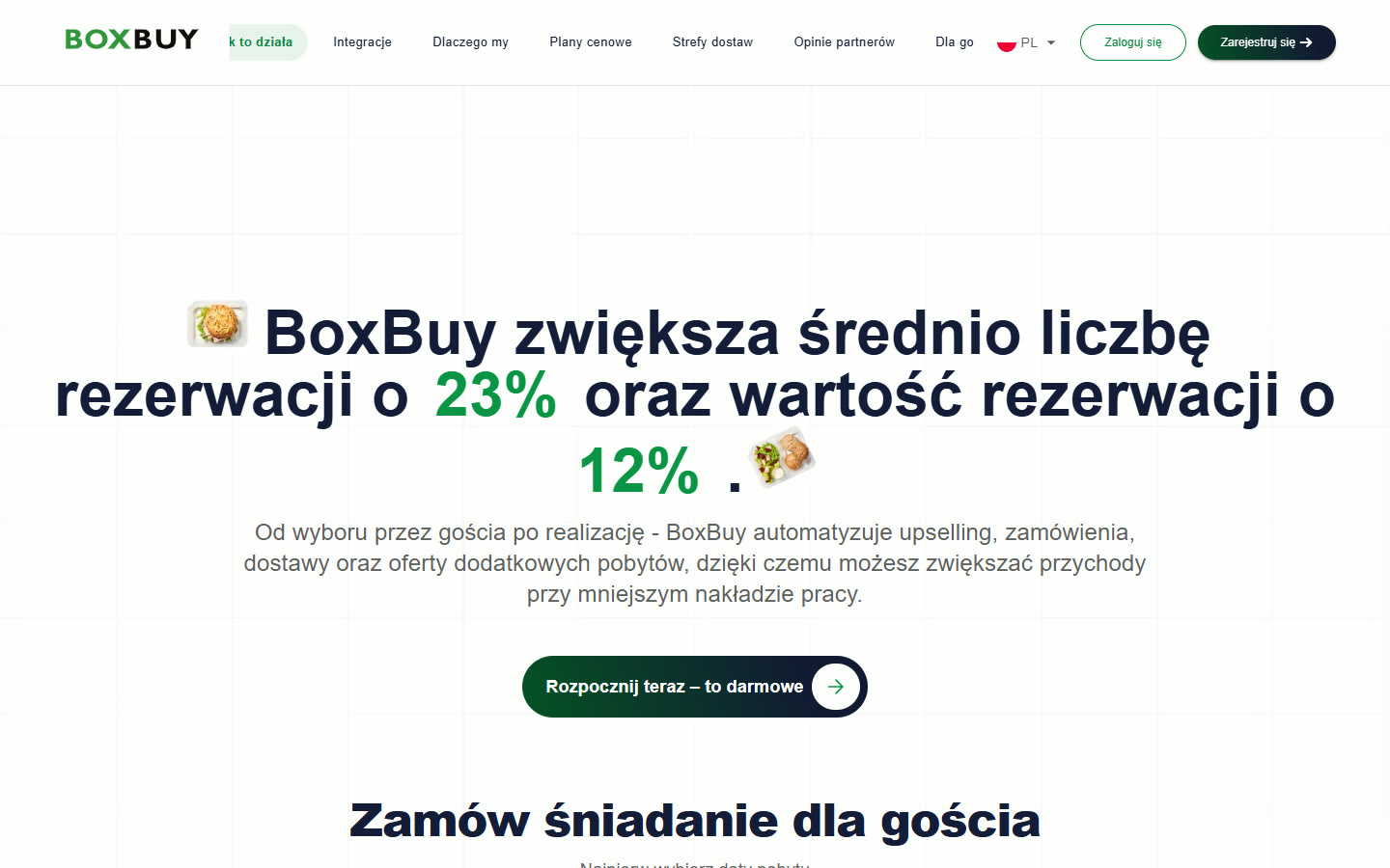 BoxBuy’s public site (Polish), the platform I led as architect and lead engineer.